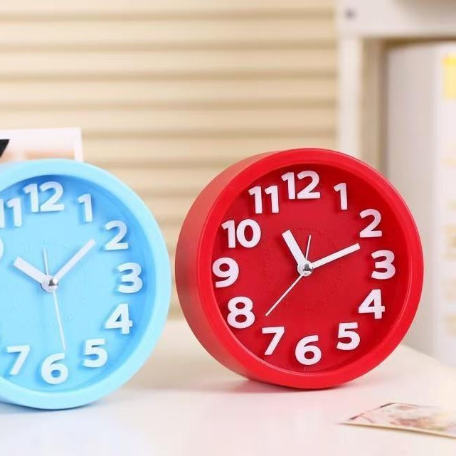 Modern Table Clock In Minimalist Design Bowlift