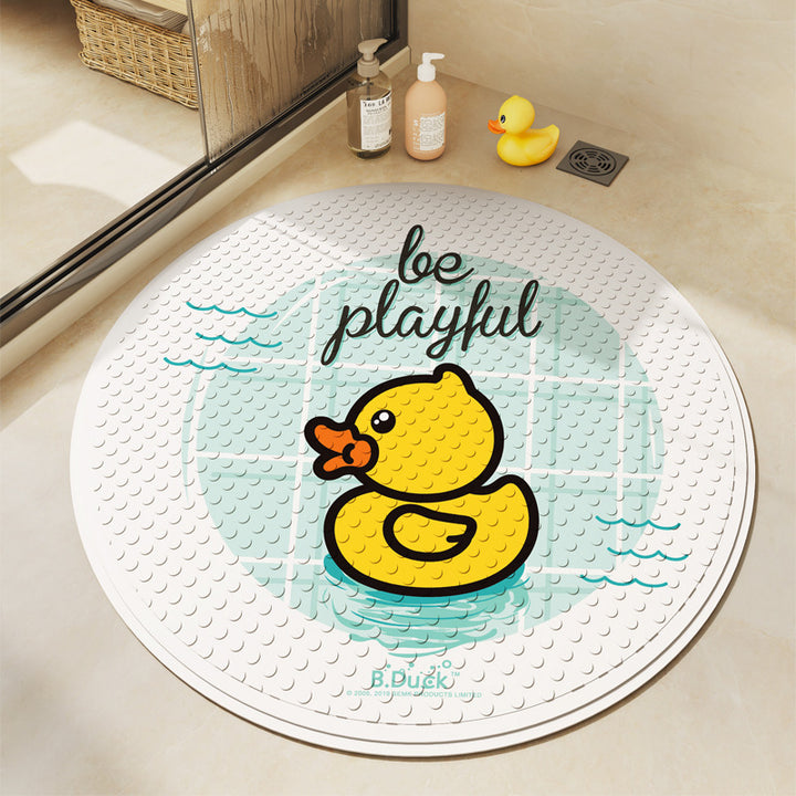 Playful Duck Bath Mat Bowlift
