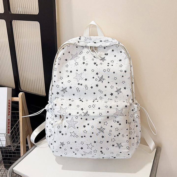 Star-Patterned Casual Daypack