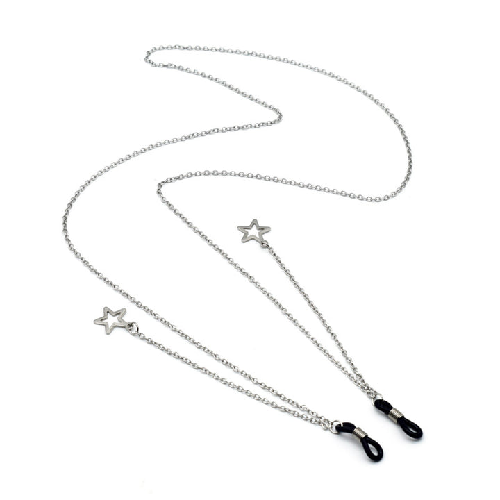 Elegant Star-Accented Eyewear Chain Bowlift