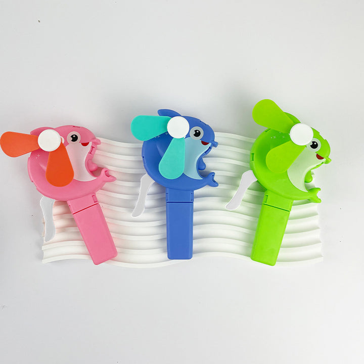 Women's Handheld Fan in Animal Design Bowlift