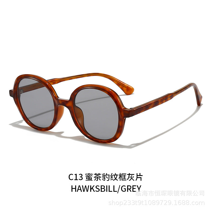 Women's fashionable sunglasses with stylish round shape Bowlift