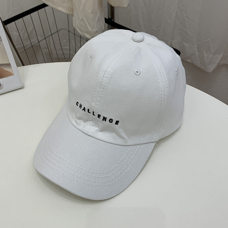 Women's Adjustable Cotton Baseball Cap Bowlift