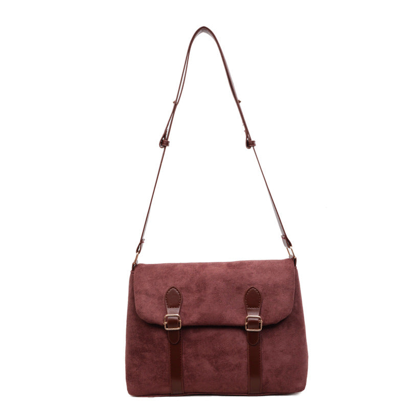 WoChic Vintage-Style Messenger Bag Bowlift