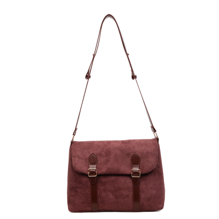 WoChic Vintage-Style Messenger Bag Bowlift