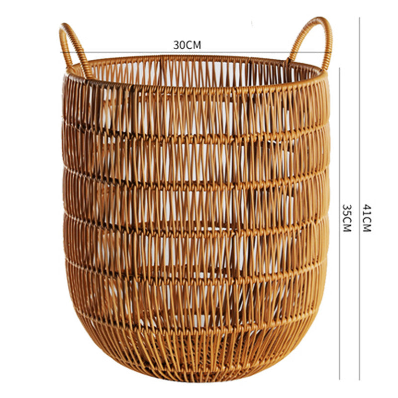 Ladies Braided Basket for Stylish Storage Bowlift