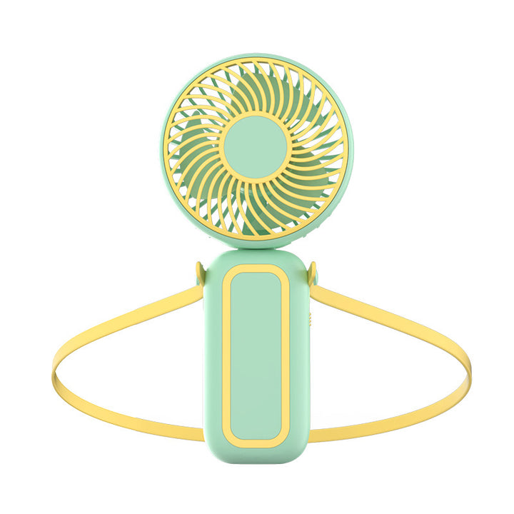 Unisex Portable Neck Fan with Ergonomic Design and USB Charging Function Bowlift