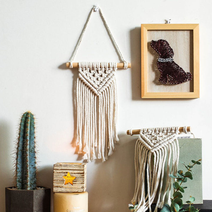 Handcrafted Macramé Wall Hanging Bowlift