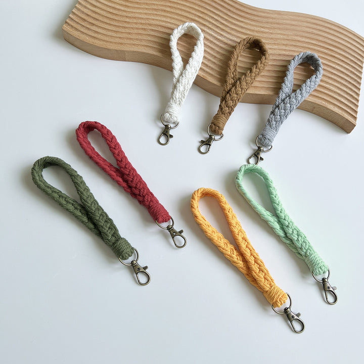Braided Rope Keychain Holder Bowlift