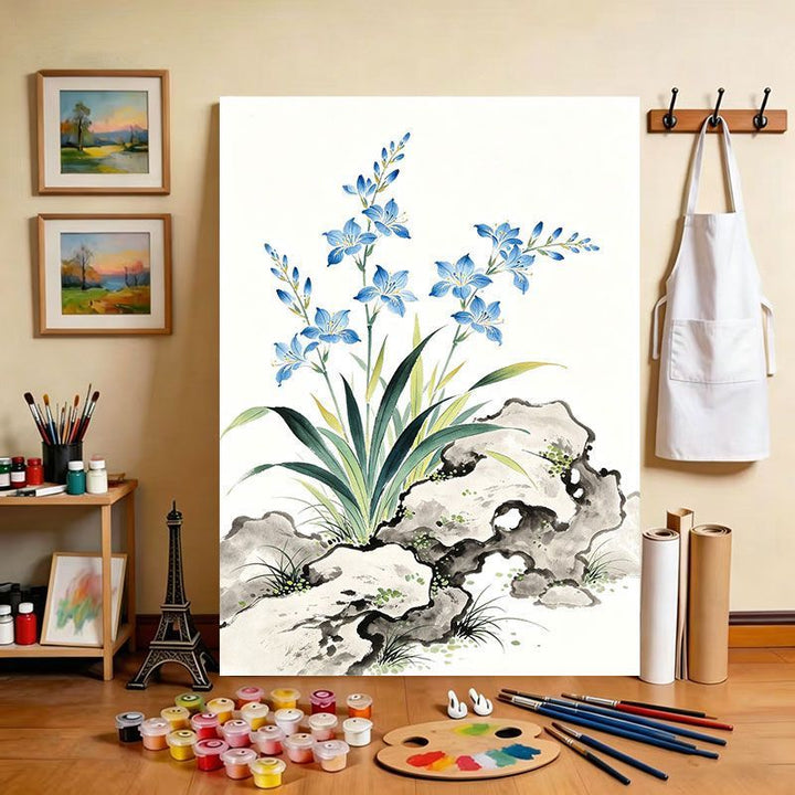 Floral-Inspired Canvas Art Print Bowlift