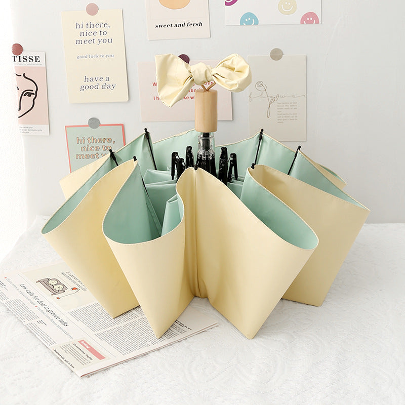 Women's Foldable Umbrella Holder with Multifunctional Design Bowlift
