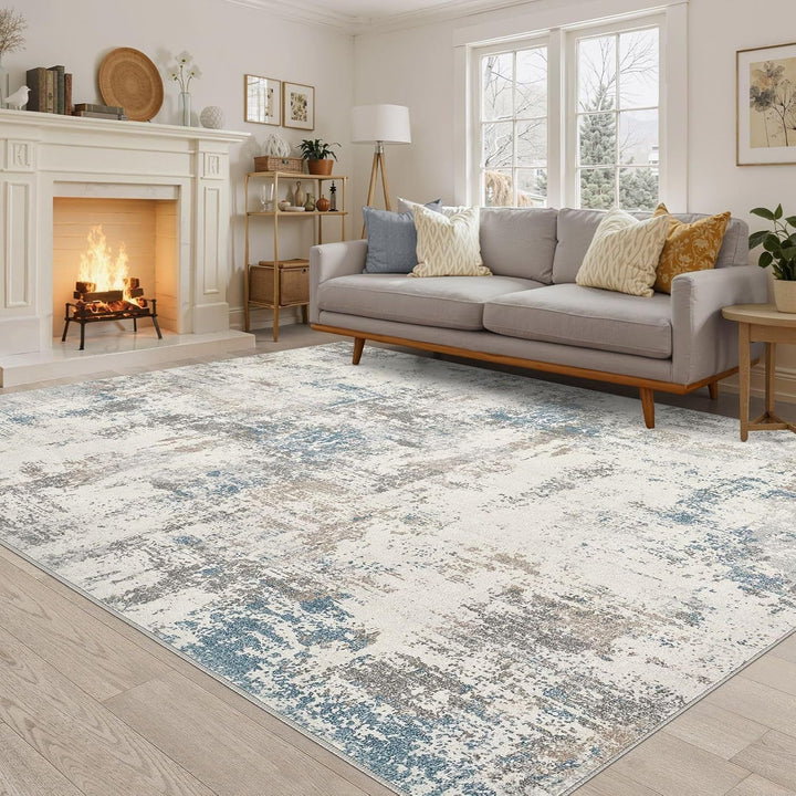 Vintage-inspired Textured Area Rug