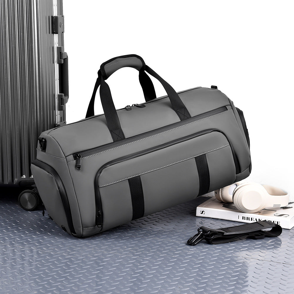 Sport-Duffel-Bag with Ergonomic Carrying System and Water-Repellent Material Bowlift