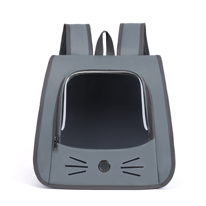 Unisex Pet Backpack with Transparent Viewing Window Bowlift