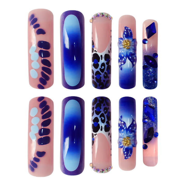 Long Decorative Nail Art Extensions Bowlift