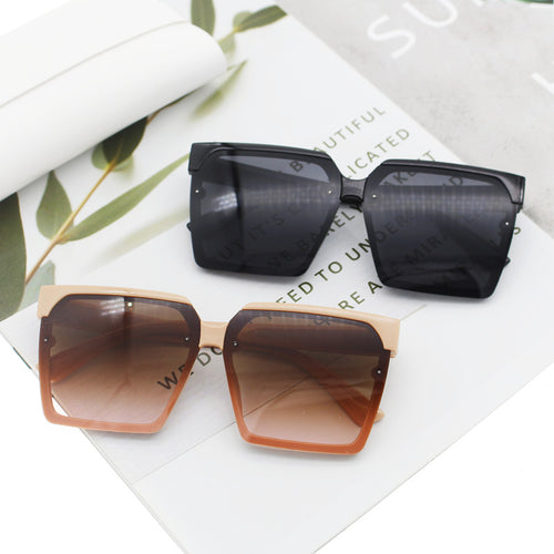 Women's large geometric sunglasses Bowlift
