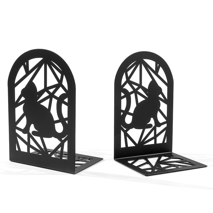 Decorative Cat-Themed Bookends