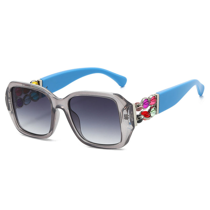 Decorative Oversized Square Sunglasses Bowlift