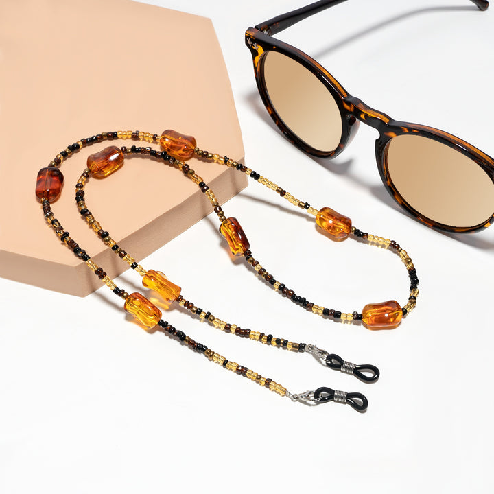 Decorative Beaded Eyewear Holder Bowlift