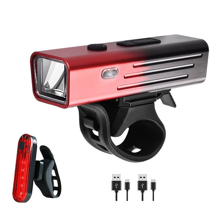 Rechargeable Bicycle Headlight and Safety Taillight Set Bowlift