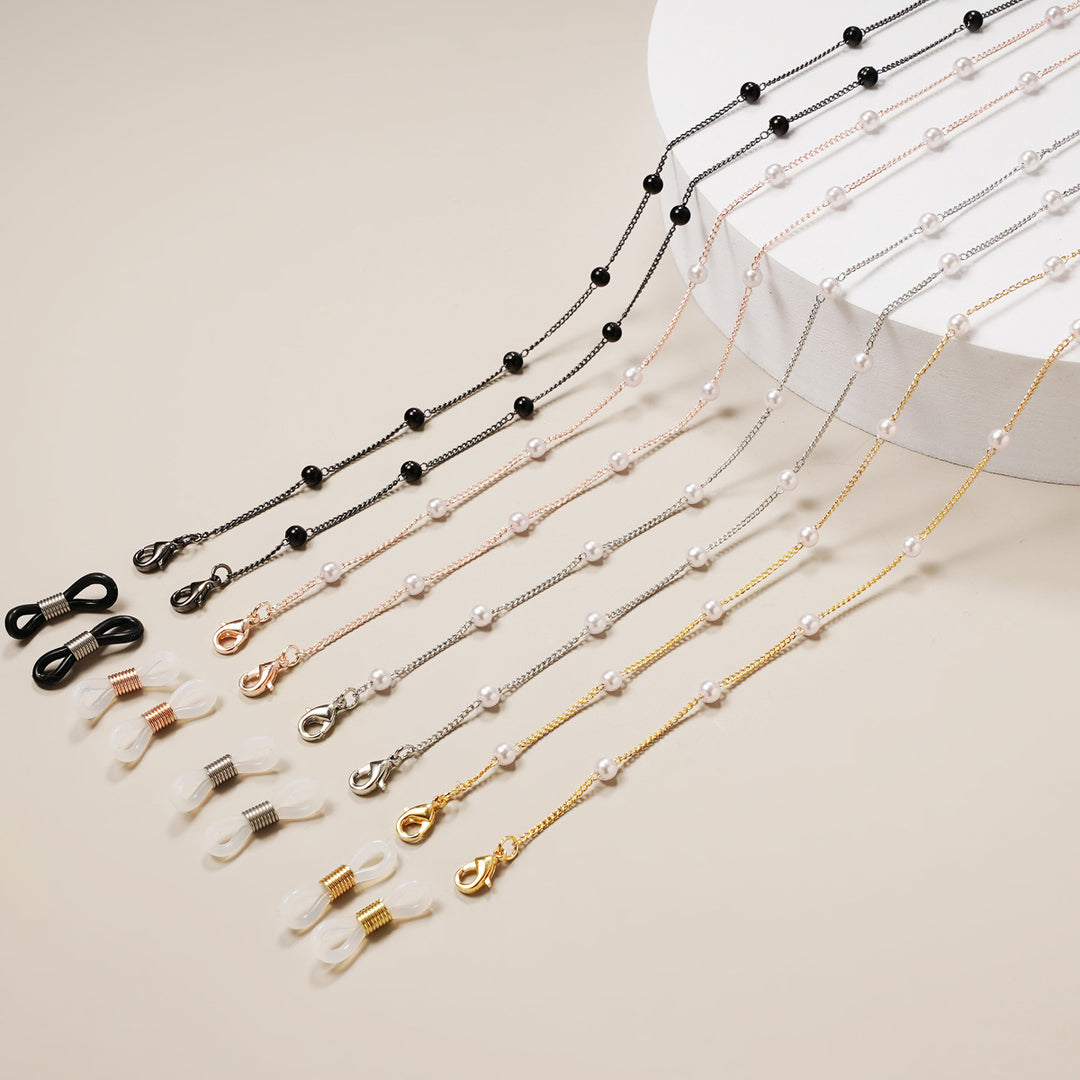 Beaded Eyewear Chain Bowlift