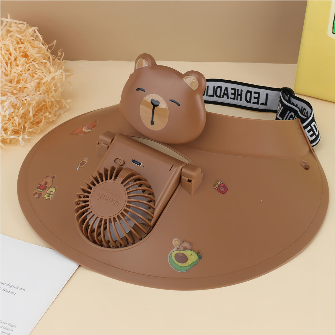 Women's Portable Mini-Fan in Cute Panda Design Bowlift