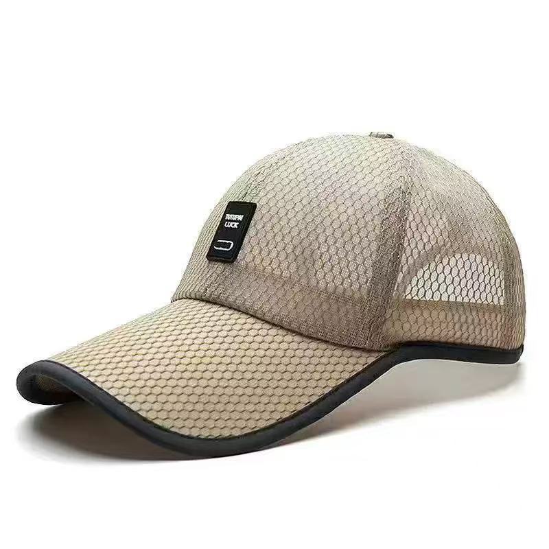 breathable mesh baseball cap with adjustable back strap and curved brim Bowlift