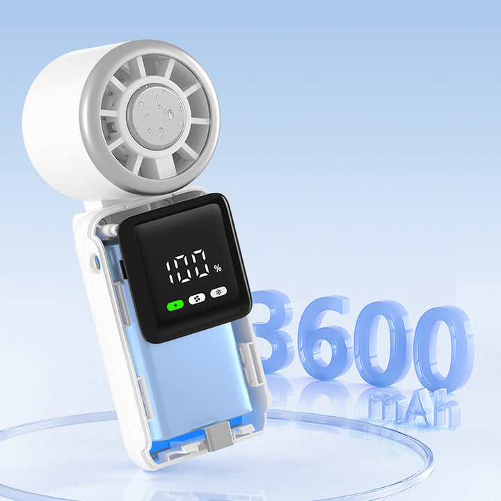 Portable Rechargeable Handheld Fan Bowlift