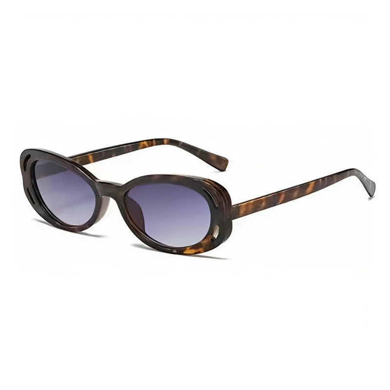 Ladies Cat-Eye Sunglasses with elegant, transparent frame and UV protection Bowlift