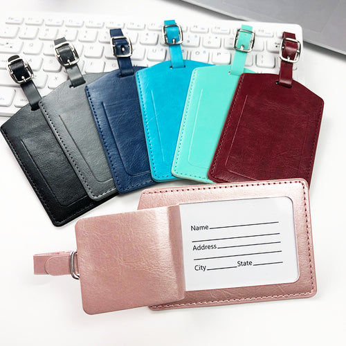 Leather Luggage Tag Bowlift