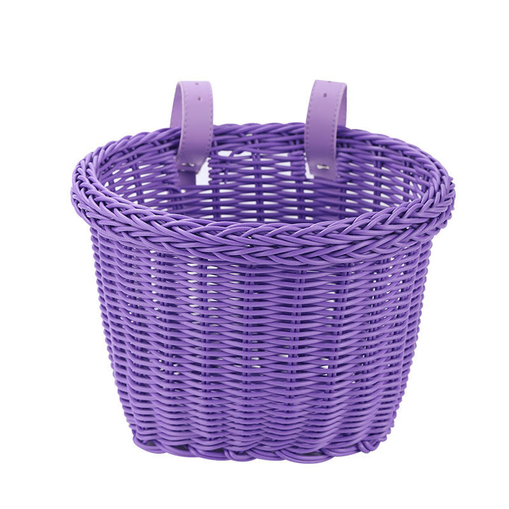 Women Handmade Basket with Colorful Design Bowlift