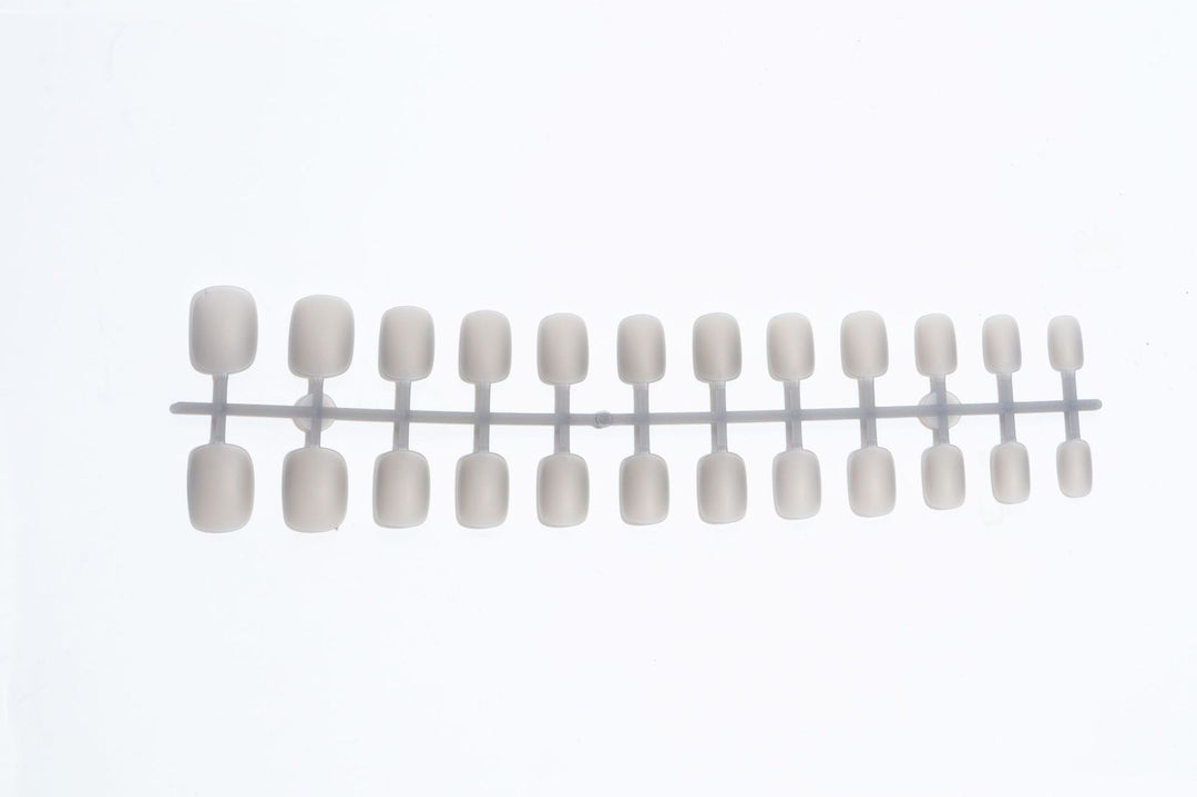 Matte Press-On Nail Set Bowlift