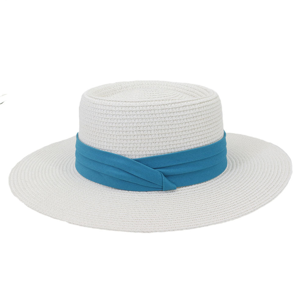 Breathable Sun Straw Boater Hat | Bowlift