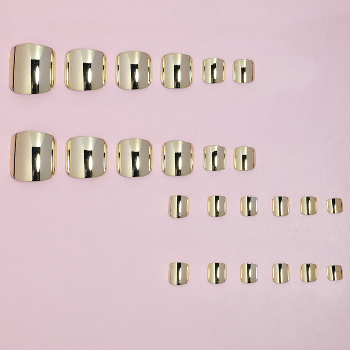 Premium Glossy Press-On Nail Kit Bowlift