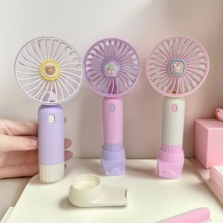 Unisex Handheld Fan with unique ergonomic design Bowlift