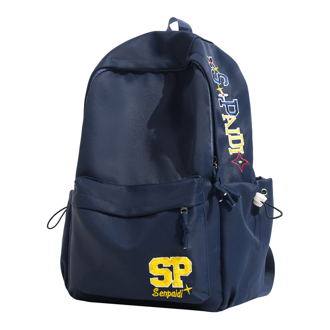 Stylish Embroidered Casual Backpack
