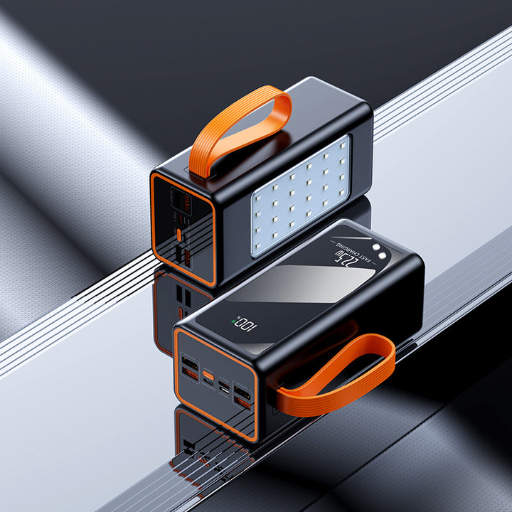 portable Multi-USB Powerbank with LED light Bowlift