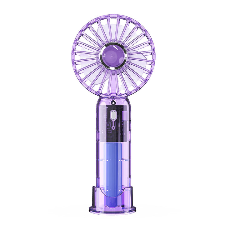 Ladies Portable Hand Fan Bowlift