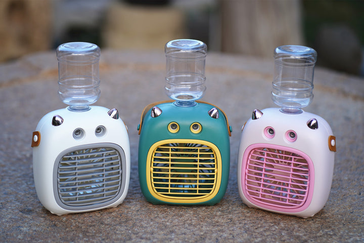 Unisex Portable Mini Fan with Creative Animal Design Bowlift