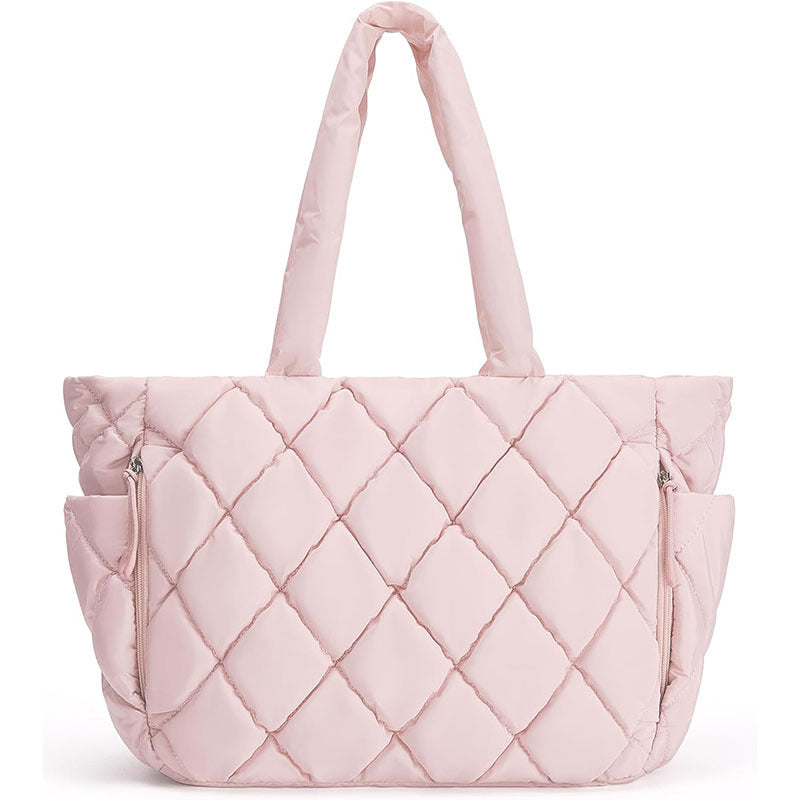 Padded tote bag with multiple compartments Bowlift