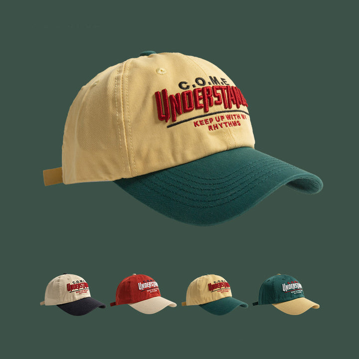Men's Casual Graphic Embroidered Baseball Cap Bowlift