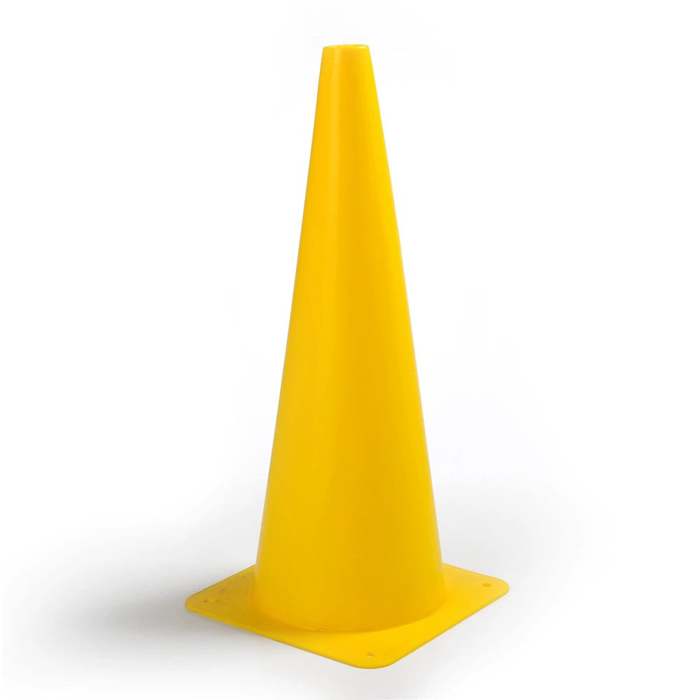 Flexible PVC Traffic Safety Cone with Heavy-Duty Square Base and Stackable Design Bowlift