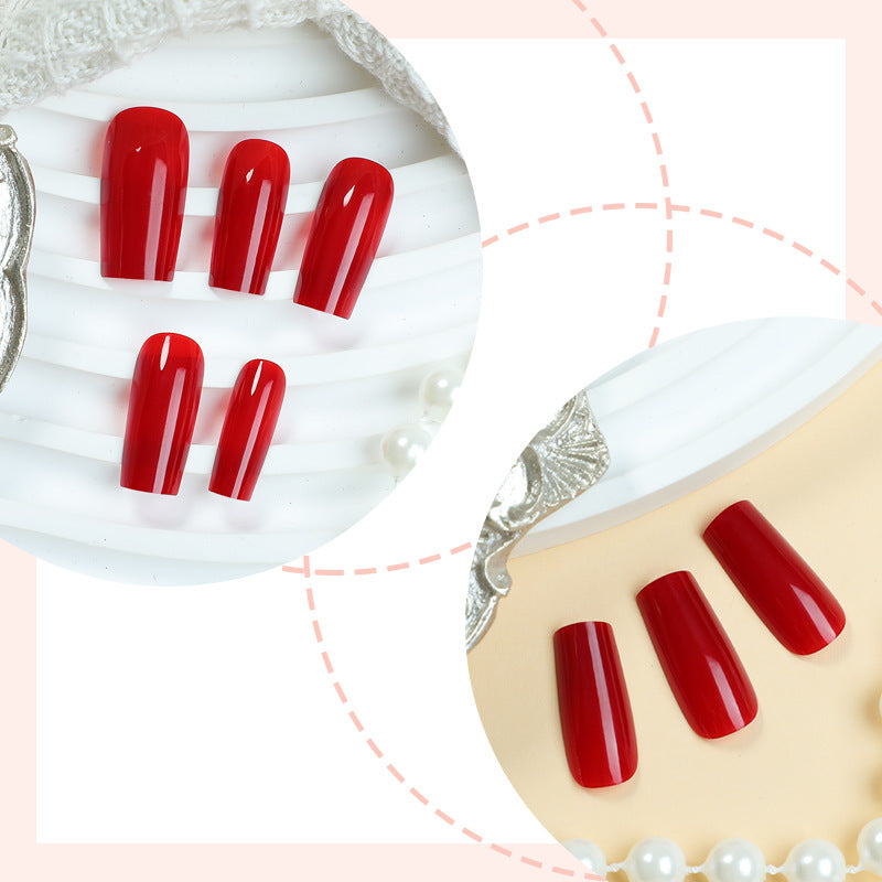 Classic Glossy Press-On Nails Bowlift