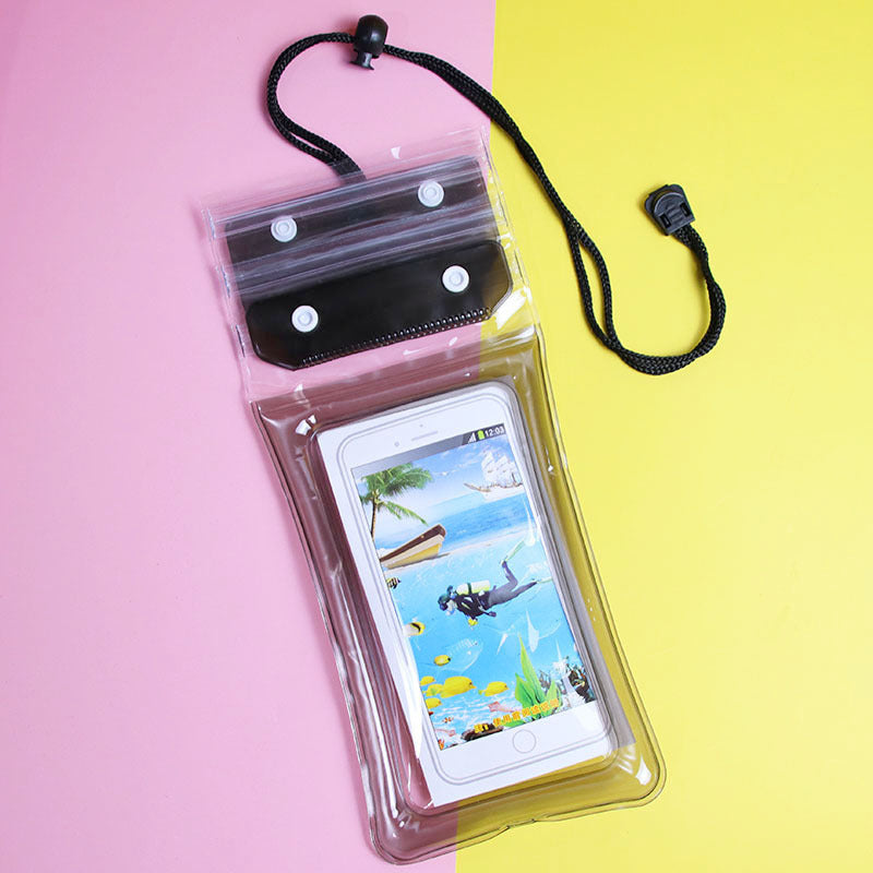 Unisex waterproof smartphone bag with flexible carrying strap Bowlift