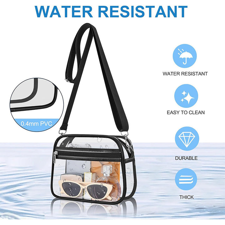 Practical Transparent Shoulder Bag Bowlift