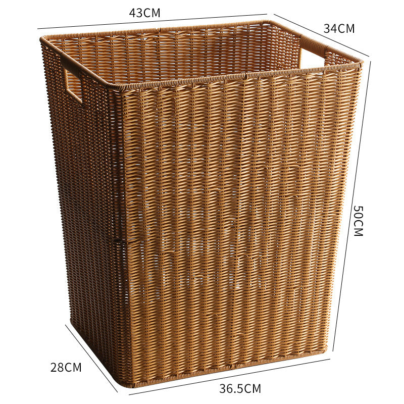 Large Handwoven Storage Bin Bowlift