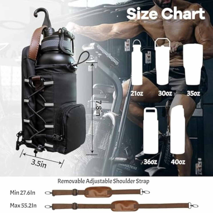Multifunctional Water Bottle Bag Bowlift