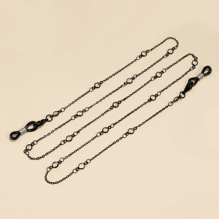 Crystal-Embellished Eyewear Chain Bowlift