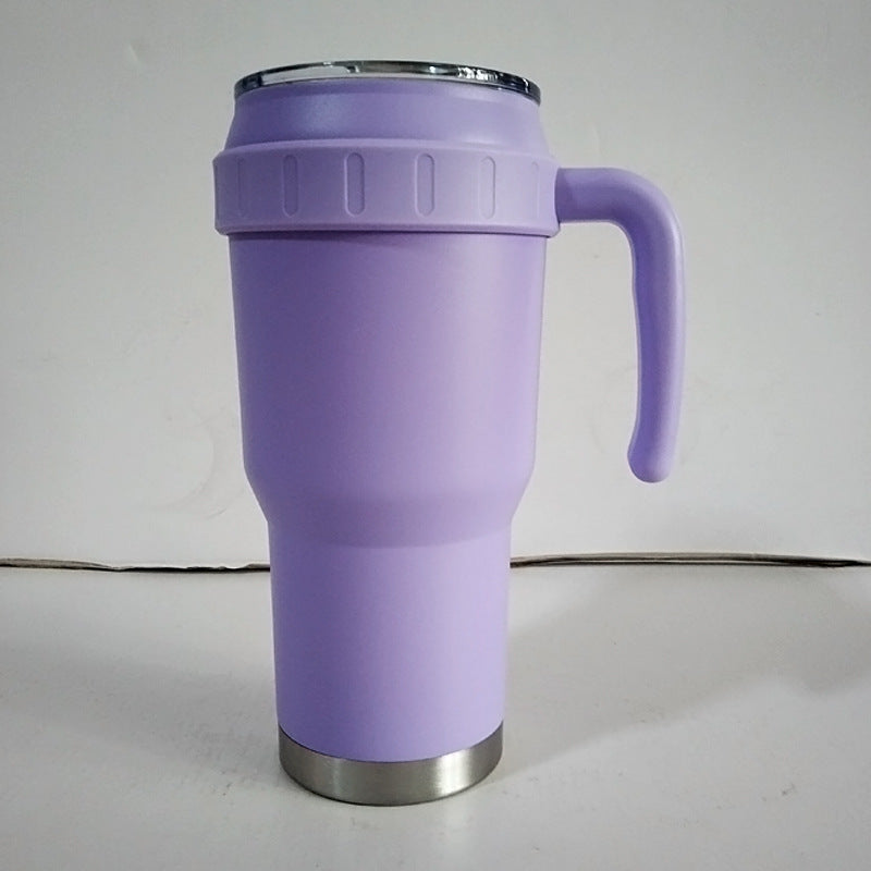 Ladies Insulated Steak and Grill Cup with Practical Carry Handle Bowlift