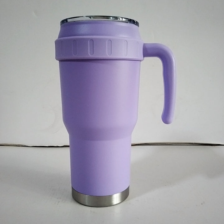Ladies Insulated Steak and Grill Cup with Practical Carry Handle Bowlift